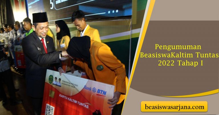 Cara Cek Hasil Seleksi Beasiswa Kaltim Tuntas Tahap I