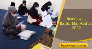 Beasiswa Baitul Mal Abdya 2022